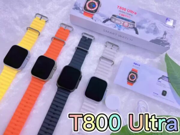 Homel T800 Ultra, T800 Ultra2, T900 Ultra2 Smart Watch Series 8 1.99" Bluetooth Call Smartwatch Heart Rate Sleep Monitoring IP67 Waterproof Wireless Charging Watch for Men Women PK S8 DT8