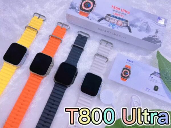 T800 Ultra Smart Watch for Men Women 1.99" Screen Touch Bluetooth Call Sports Heart Rate Sleeping Monitoring Smartwatch Series