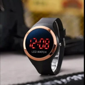 100 % imported Round Stylish LED Watch for Boys Men and Kids | Simple Latest LED Round Watch | Sports Digital UNISEX LED Watches