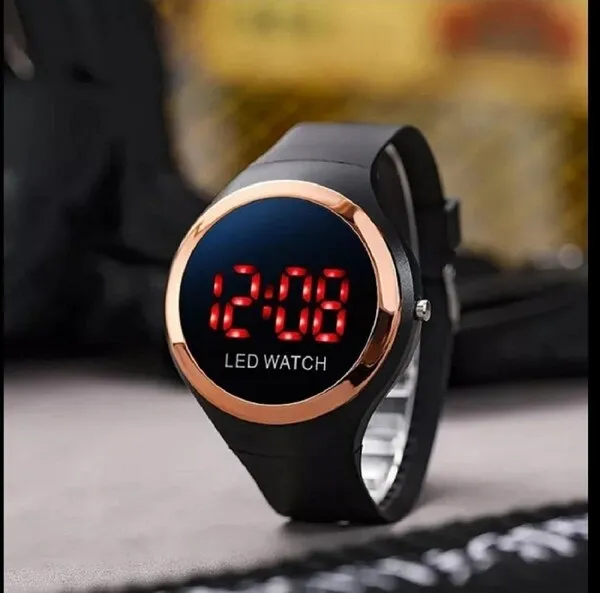 100 % imported Round Stylish LED Watch for Boys Men and Kids | Simple Latest LED Round Watch | Sports Digital UNISEX LED Watches