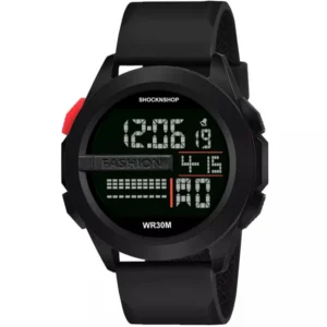 Digital Watches, Sports Watches, Sports Watches For Men And Women High Quality LED Wrist Watch With Dark Screen Light, Stop Watch, Alarm, Date And Time With Rubber Strap By Daajees"