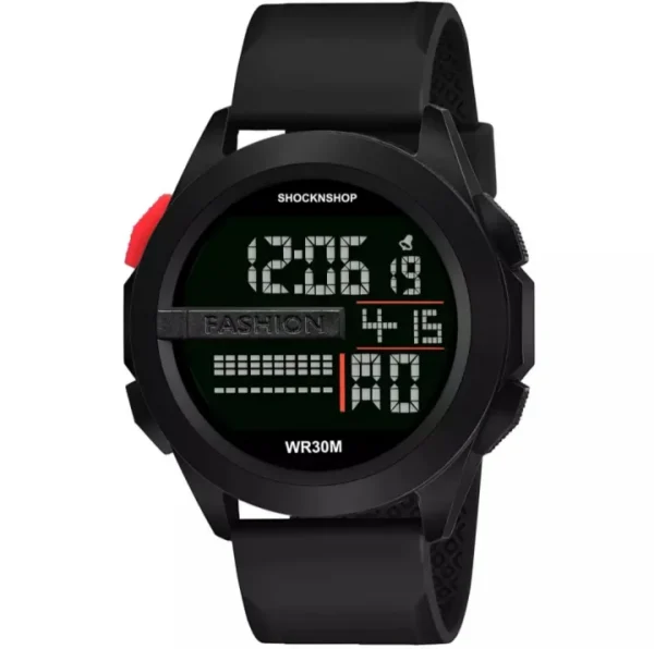 Digital Watches, Sports Watches, Sports Watches For Men And Women High Quality LED Wrist Watch With Dark Screen Light, Stop Watch, Alarm, Date And Time With Rubber Strap By Daajees"