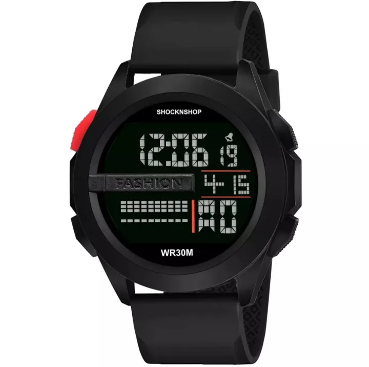 Digital Watches, Sports Watches, Sports Watches For Men And Women High Quality LED Wrist Watch With Dark Screen Light, Stop Watch, Alarm, Date And Time With Rubber Strap By Daajees"