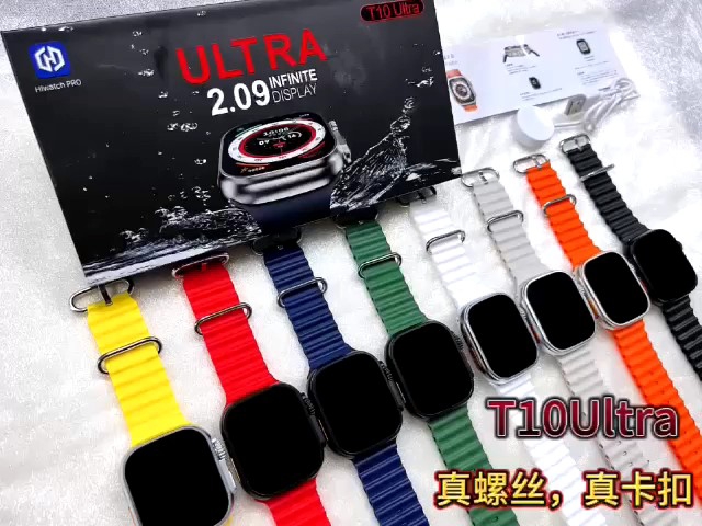 T10 Ultra Smartwatch 2.09inch HD Big Screen Magnetic Wireless Charging Wacth 8 49mm Smart Watch Bluetooth Call Sleep Monitor Men Women smartwatch
