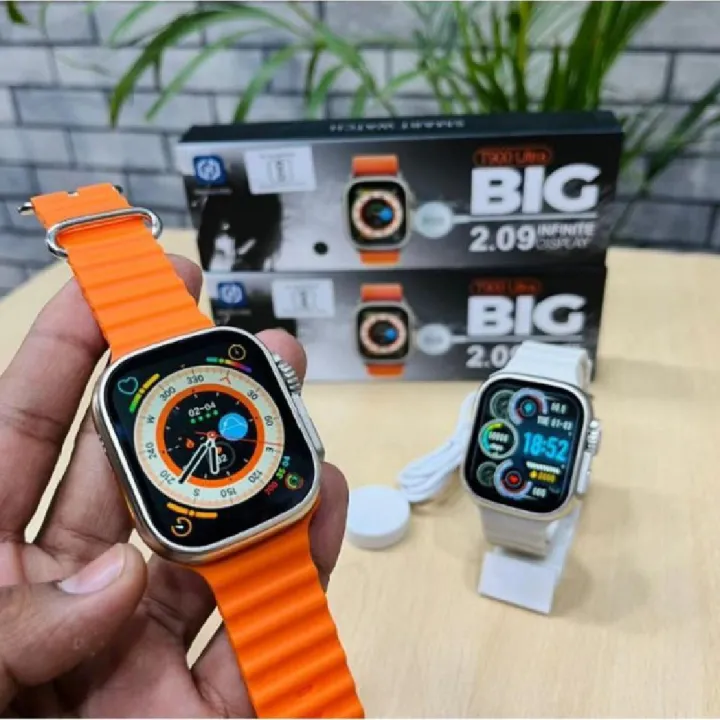 T900 Series 8 T900 Pro Ultra Smart Watch For Men Women 2.09" Full Touch Bluetooth Call Smartwatch Men Women Ultra Watch / T900 Ultra 2 Smart Watch