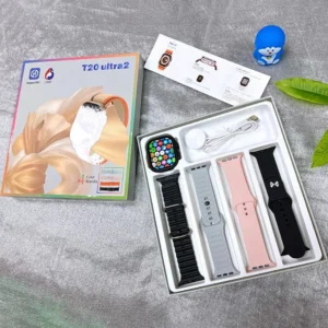 T20 Ultra2 Smart Watch Series 9 Bluetooth Call Fitness Watch with Gesture Operation and Wireless Charging for Men and Women