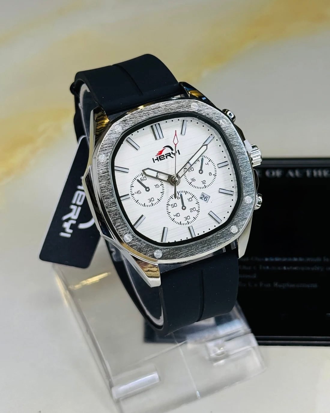 Hexa White 2.0 - Limited Edition Magnet Strap series - High Quality Ultra Comfortable Straps & Finish